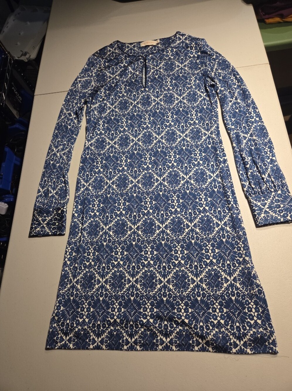 Womens Tory Burch Silk Walker Dress